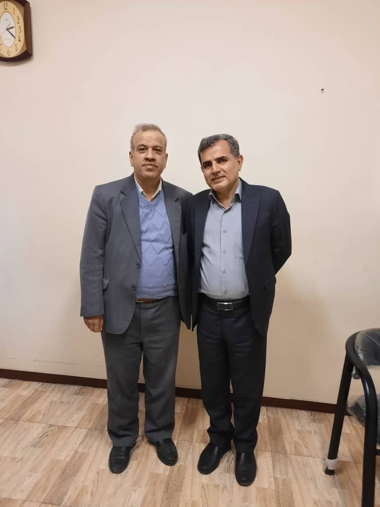 دکتر گرایلی و رضا ربانی کلینیک کوی دانشگاه 99.12.28