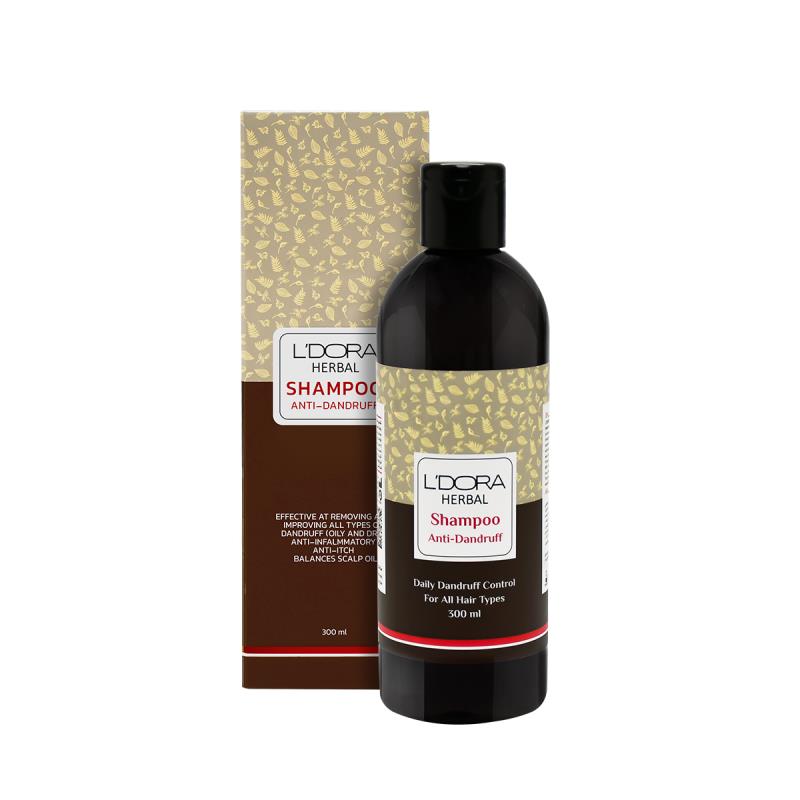 شامپو ضدشوره گیاهی لدورا هربال 300 میلی لیتر
