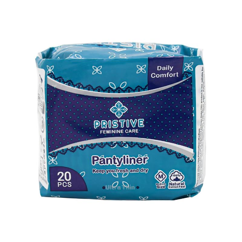 پد روزانه خیلی نازک سایز متوسط پریستیو 20 عددی